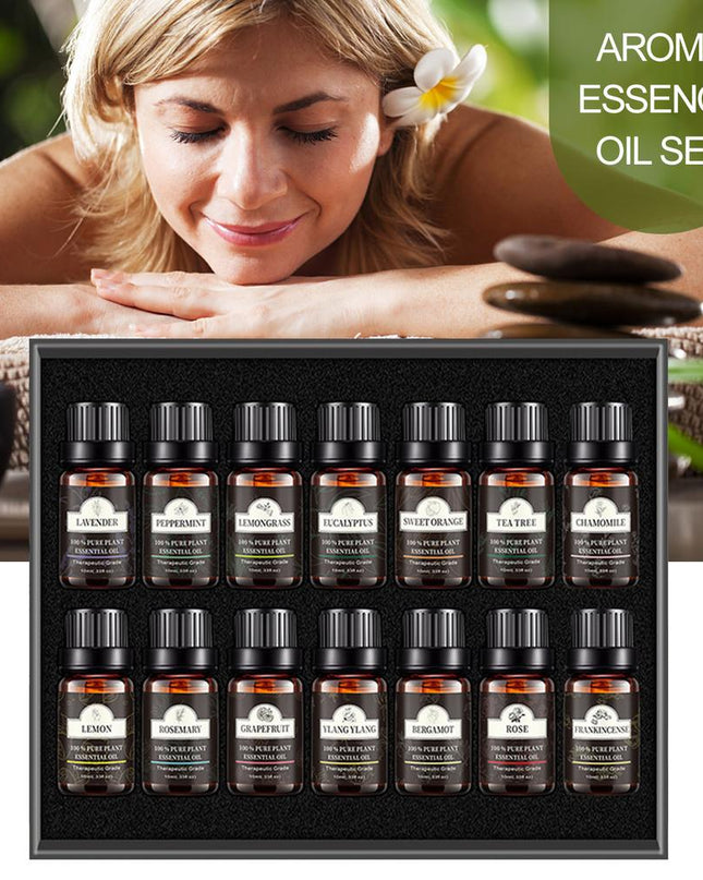 Single Essential Oil Set 10ml Single Essential Oil Plant Aroma Tea Tree