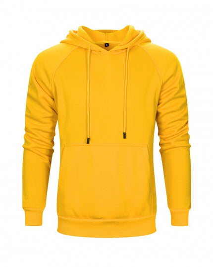 Men's Solid Color Hoodie Hip-hop Street Clothing Coat