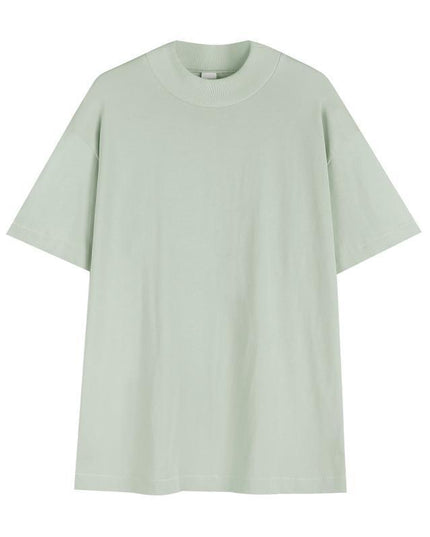 Cotton Large Drop-shoulder Work Clothes Short Sleeve