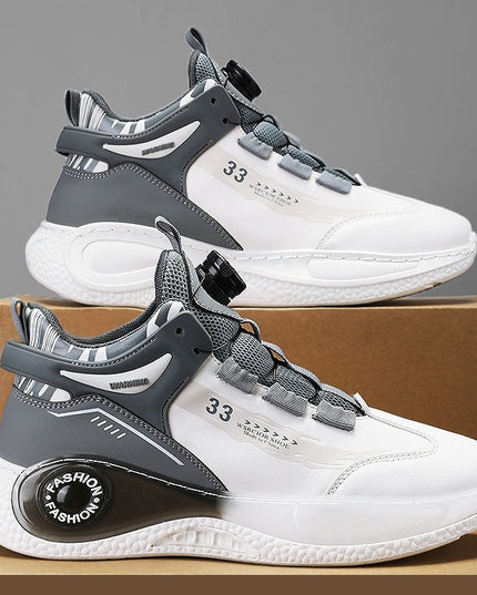Autumn And Winter Youth Rotating Button Sports Running Shoes