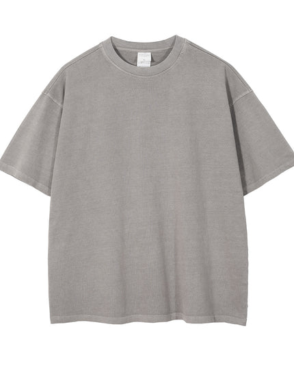Street Washed Old Retro Short-sleeved Loose