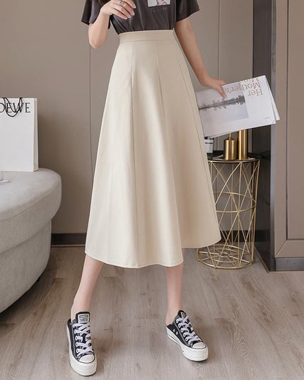 Fashion Personality Women's Pleated Sheath Skirt