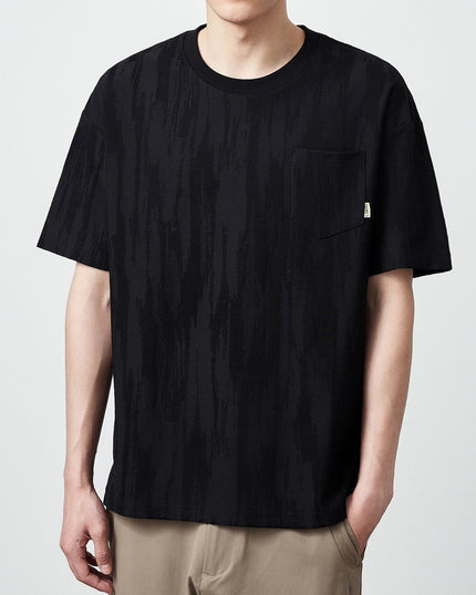Simple Fashion Color Contrast Men's T-shirt