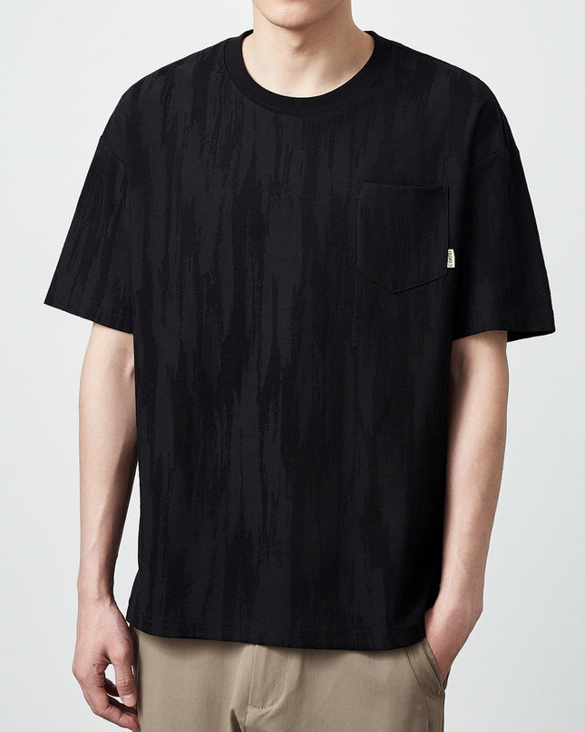 Simple Fashion Color Contrast Men's T-shirt