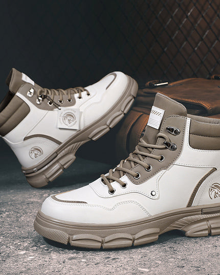 Men's Casual Trend High Top British Style Martin Boots