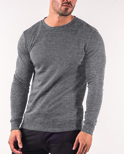 Men's Fashion Leisure Pullover Slim Top