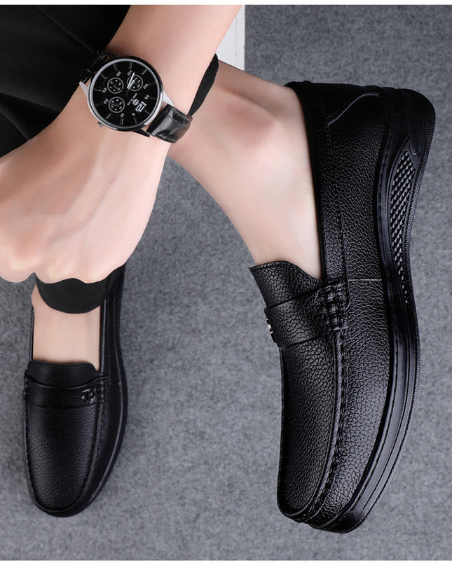 Men's Full-grain Sheepskin Casual Shoes