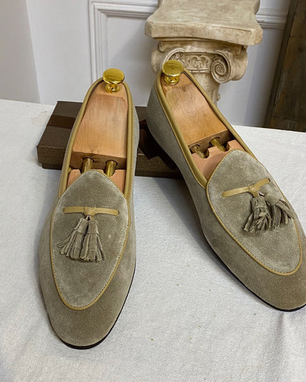 Suede Slip On Fashion Loafers