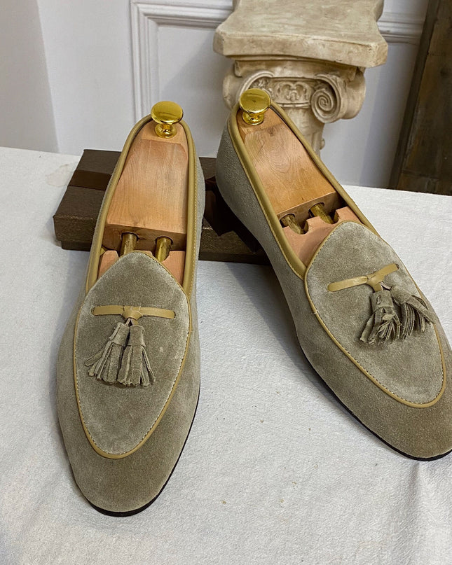 Suede Slip On Fashion Loafers
