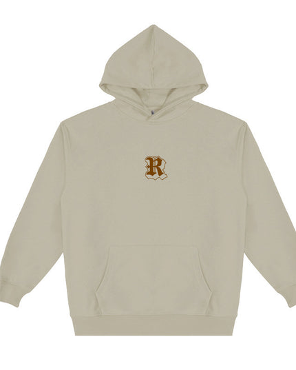 Men's Loose Sports R-print Sweater