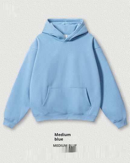 Casual Basic Style Hooded Sweatshirt And Sweatpants Sports Men
