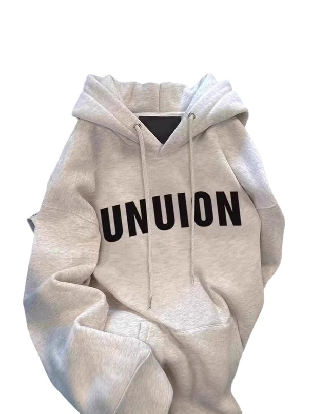 INS Hong Kong Style Loose Fashion Brand Letter Print Jacket