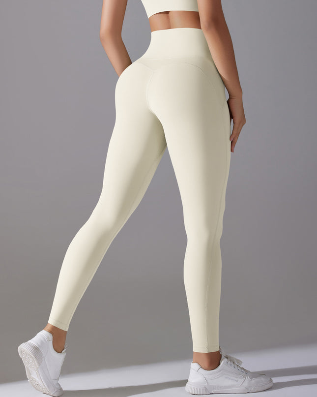 Internet Celebrity High Waist Hip Lift Nude Feel Hot Pants Yoga Pants Women