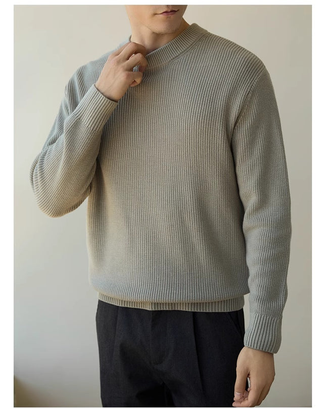 Pullover Sweater Loose Leisure Commute Thermal Bottoming Shirt