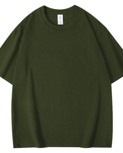 Loose Plus Size Short-sleeved T-shirt Round Neck Top