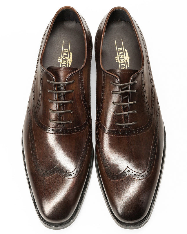 Men's Business Suits Oxford Brogue Shoes