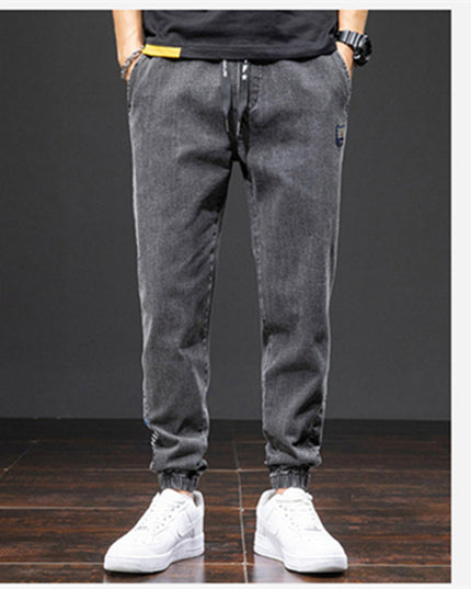 Mens Fashion Casual Loose Stretch Jeans
