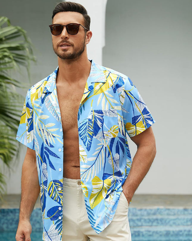 Men's Fashion Personalized Hawaiian 3D Printed Shirt