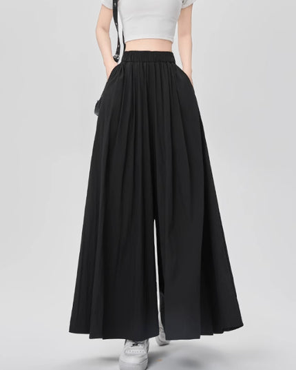 High-grade Half-length Dress High Waist Drooping Slimming Wide Leg Culottes
