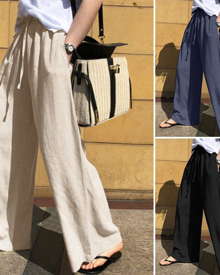 High Waist Women's Pants Loose Casual Pants