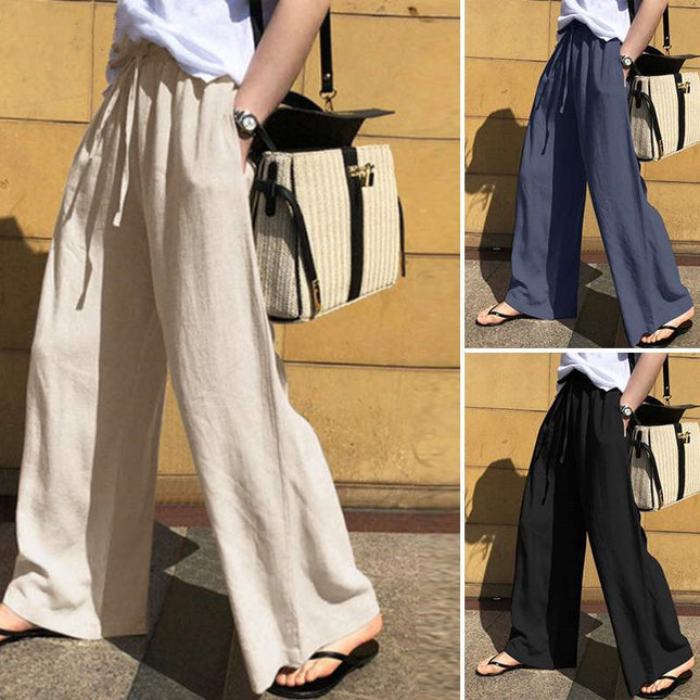High Waist Women's Pants Loose Casual Pants