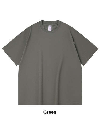 Cotton Heavy Round Neck Cultural T-shirt Advertising Shirt