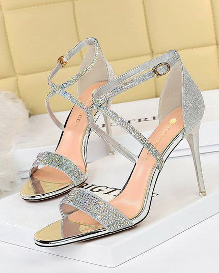 Sandals With Rhinestones