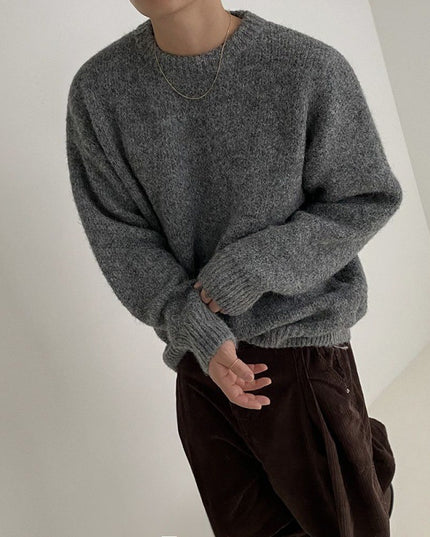 Knitwear Men's Trendy Lazy Pullover Sweater
