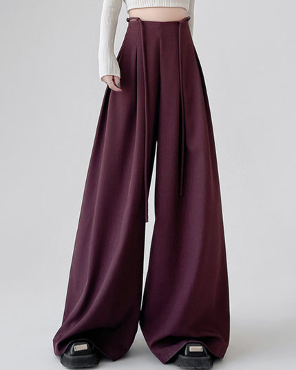 High Waist Drooping Loose Loose Trousers Casual Pants