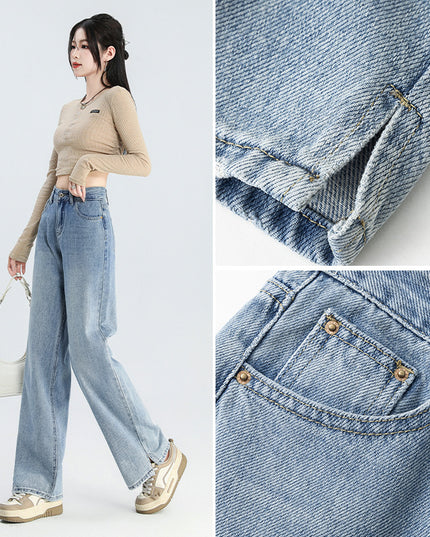 New Narrow Wide-leg Jeans For Women