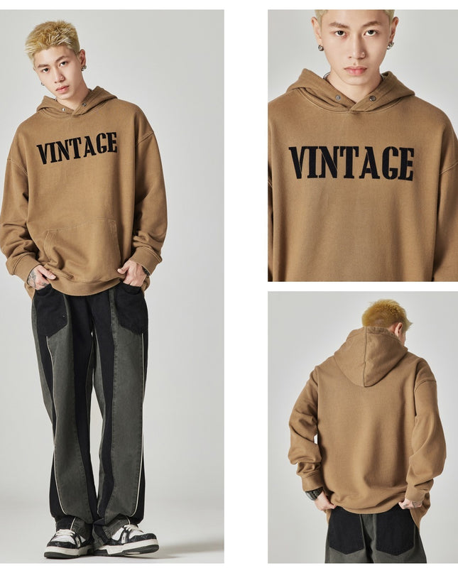 Men's Fashion Casual Hooded Cotton Sweater
