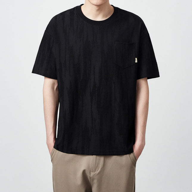 Simple Fashion Color Contrast Men's T-shirt